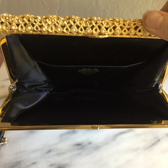 Vintage Andre Clutch Purse 60s - Picture 4 of 4